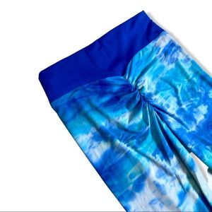 Tie Dye Scrunched Leggings